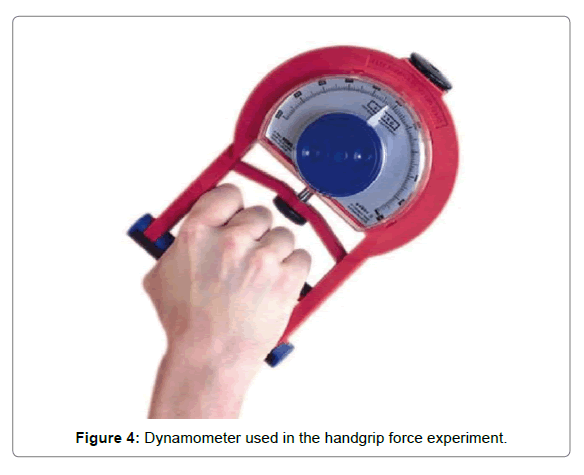 Hand Grip Dynamometer Test Diagram