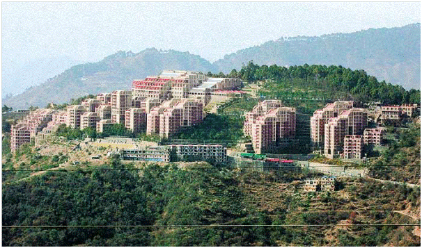 An Overview Of JUIT Campus.