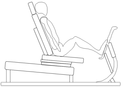 seated leg press diagram