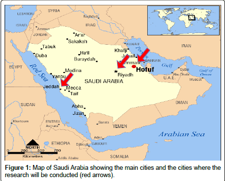 health-education-research-Map-Saudi-Arabia