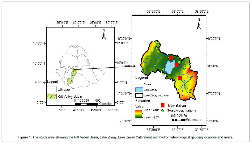 Meki Sd - Journal of Earth Science & Climatic Change - Hydrological Responses of  Climate Change on Lake Ziway Catchment, Central Rift Valley of Ethiopia