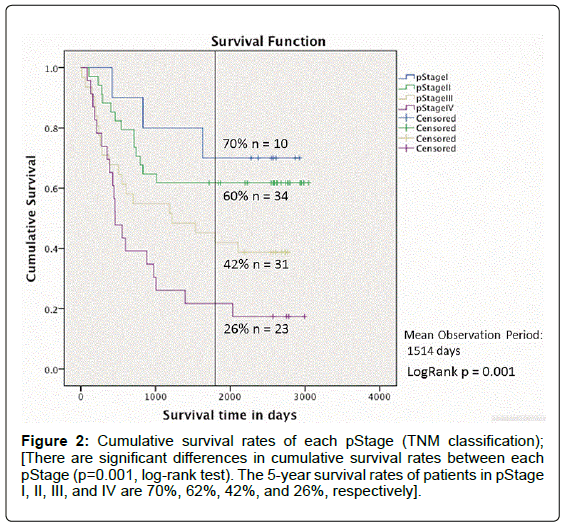 gastrointestinal-digestive-system-Cumulative-survival-rates