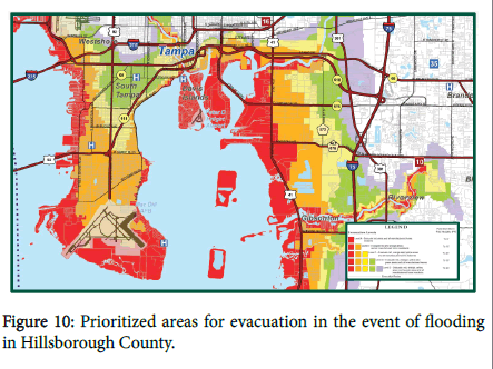 Hillsborough County Evacuation Zone Map